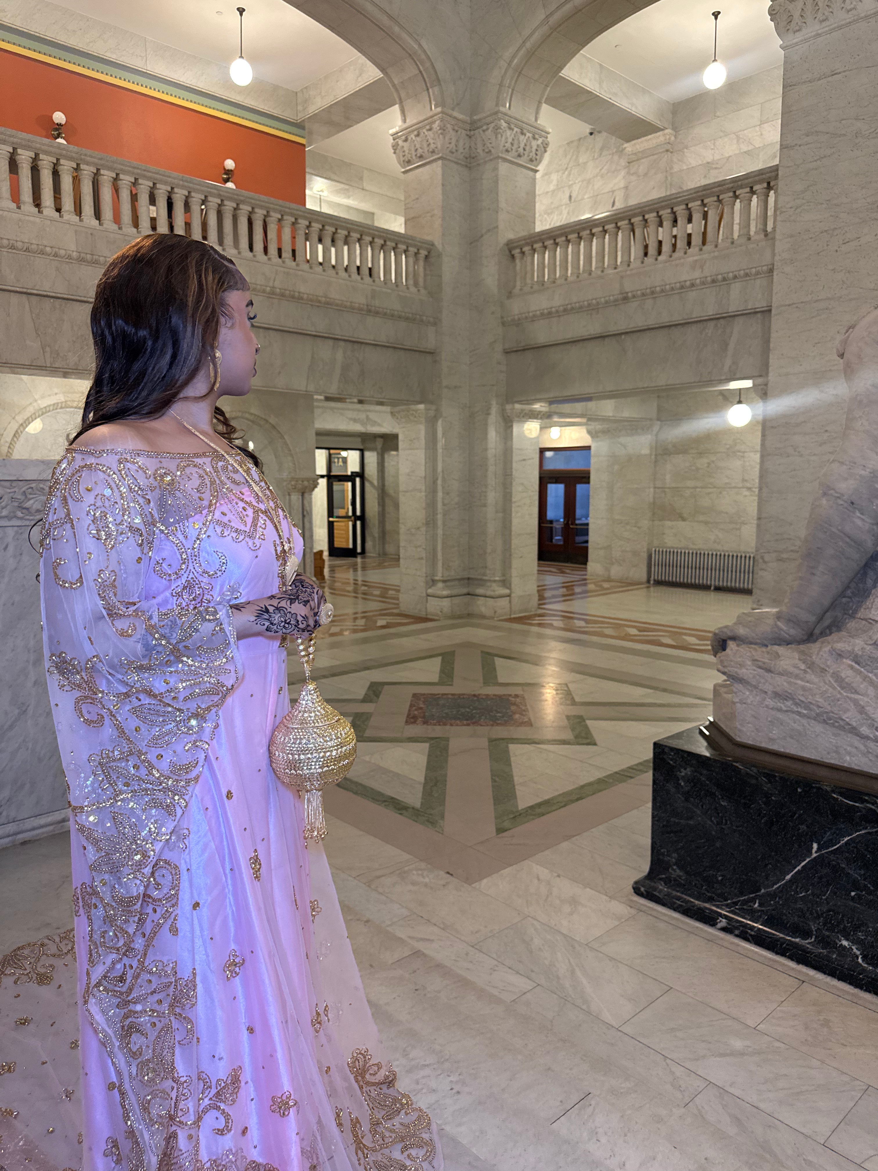 Wardah Lace Bridal Dirac - Pink