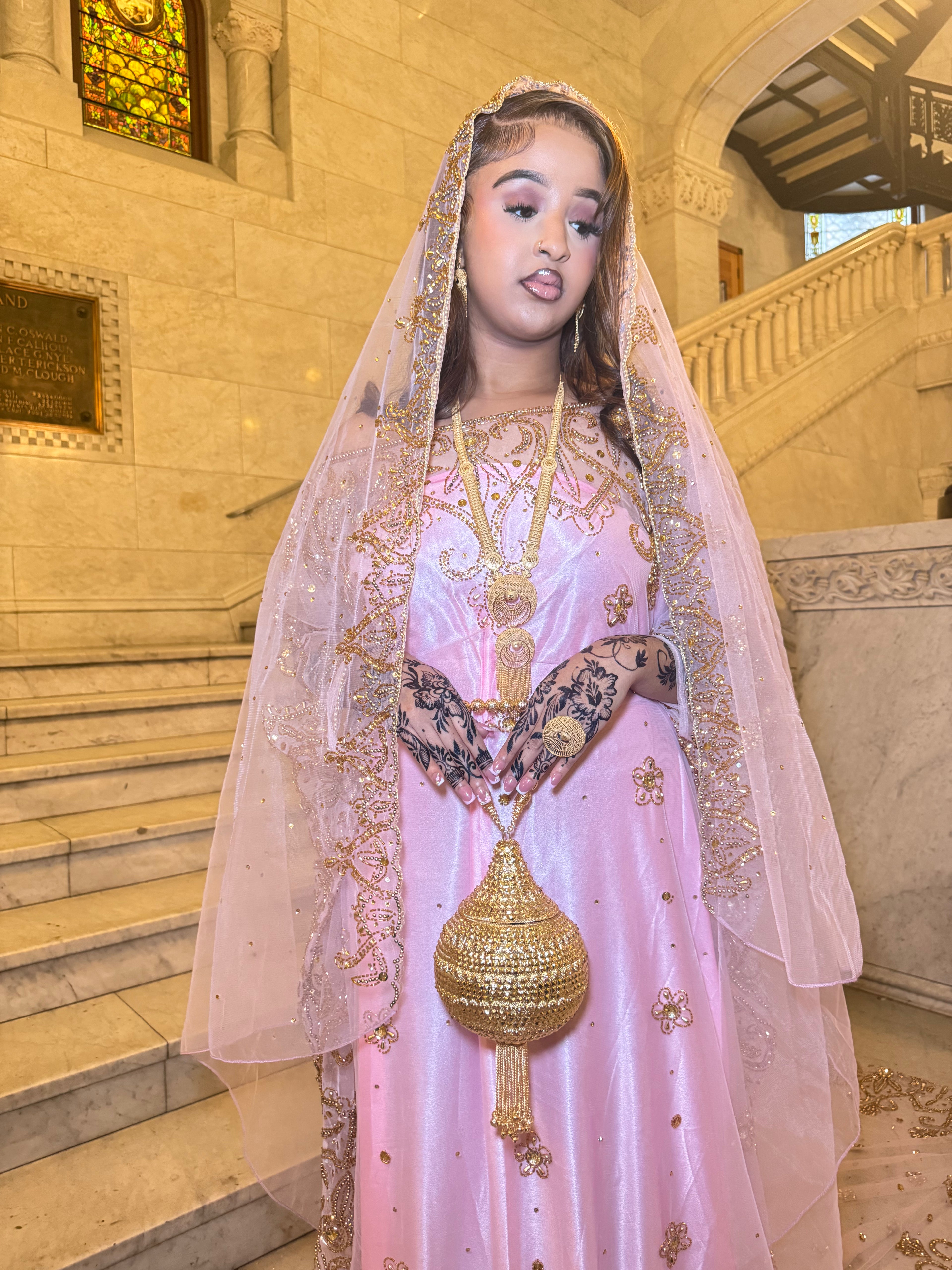 Wardah Lace Bridal Dirac - Pink