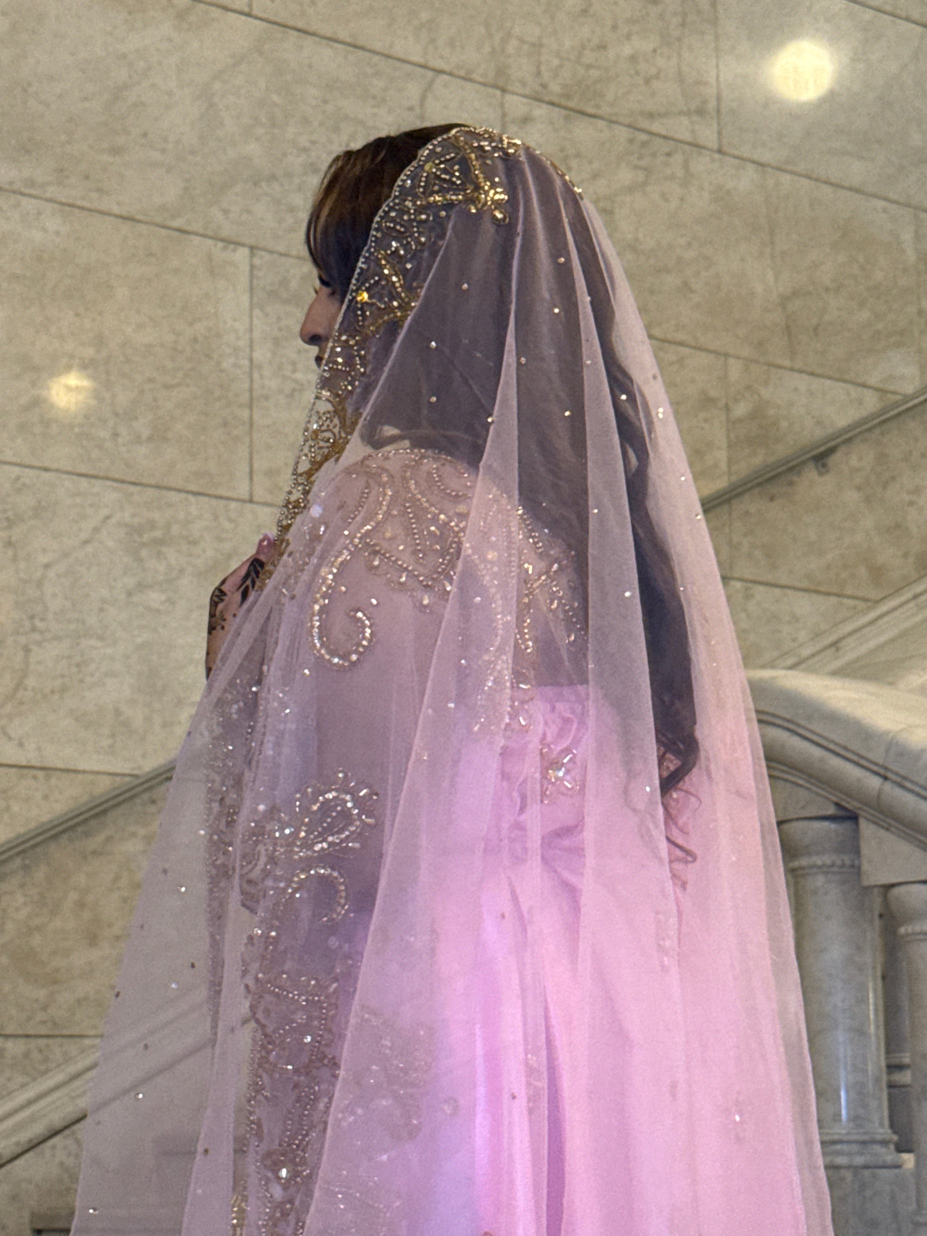 Wardah Lace Bridal Dirac - Pink