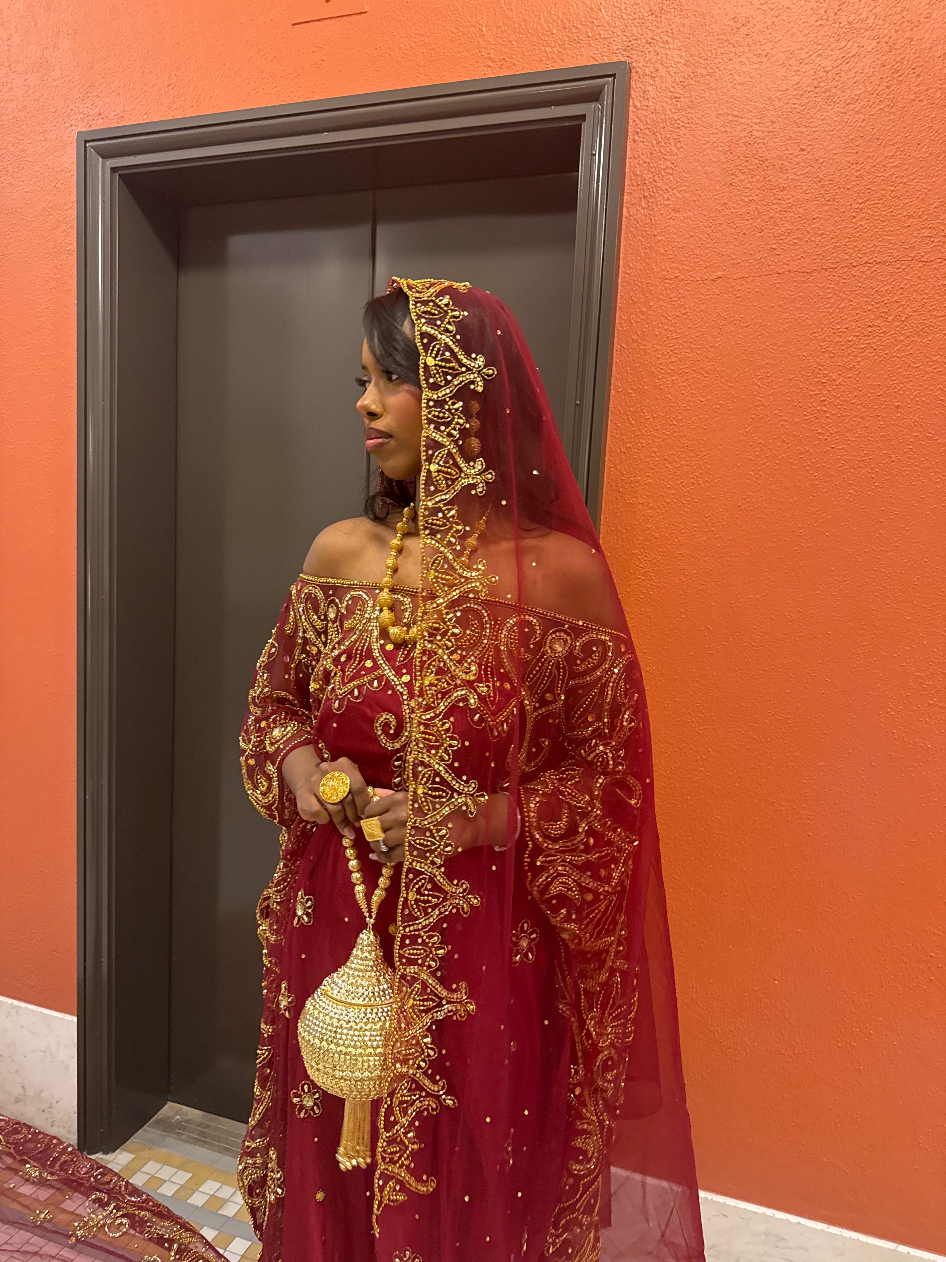 Layla Lace Bridal Dirac - Red