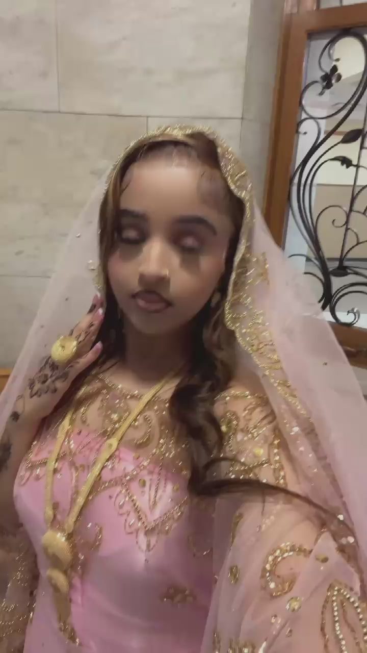 Wardah Lace Bridal Dirac - Pink